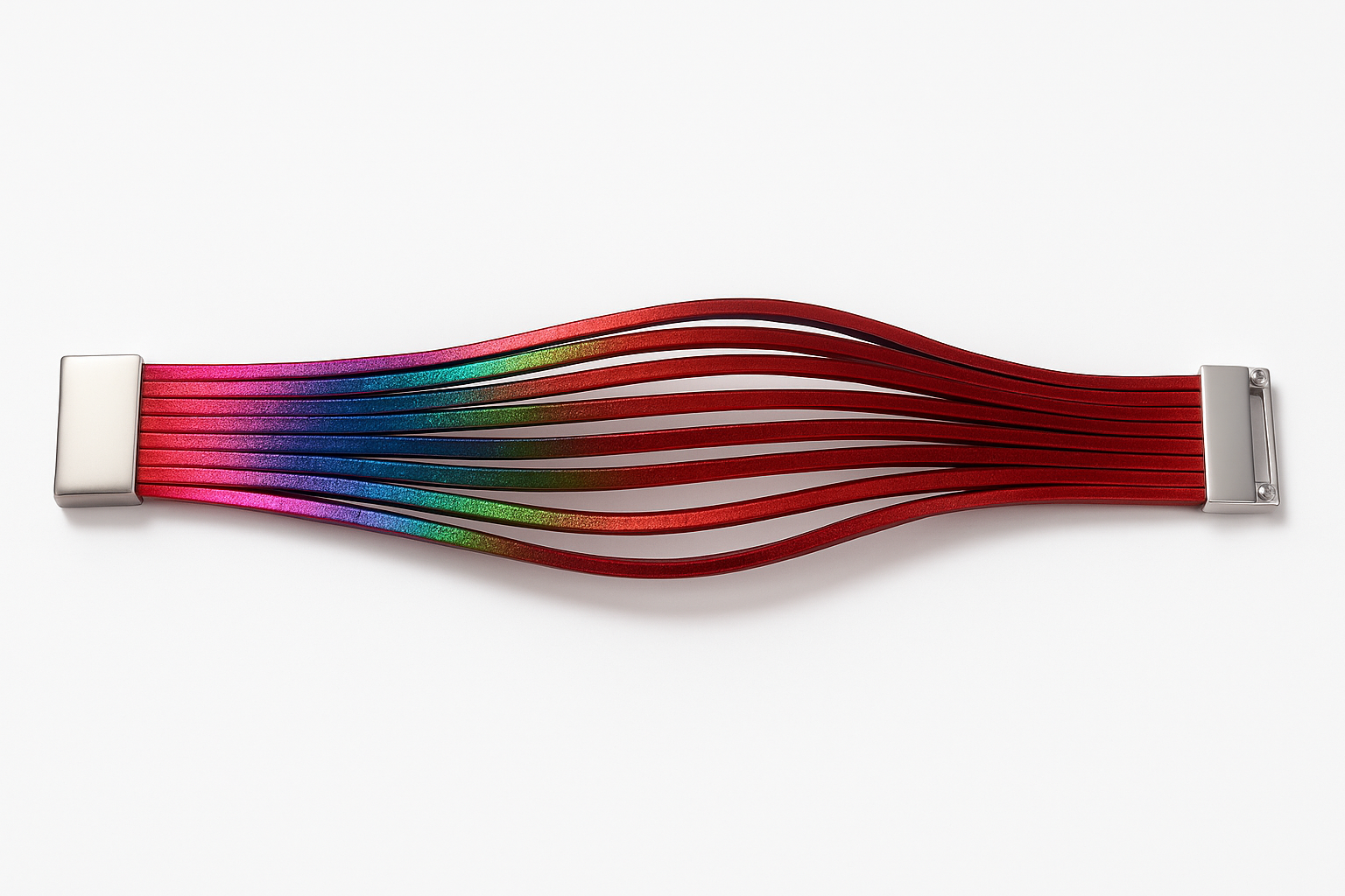 Bracelet Arc-en-Ciel Multibrins – Audace et Couleurs
