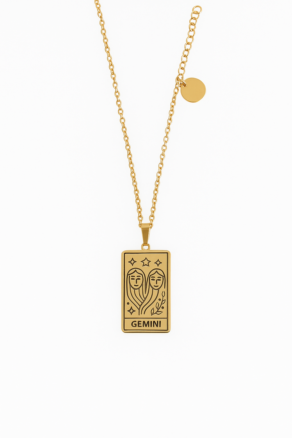 Collier Zodiac Gémeaux - Élégance Céleste