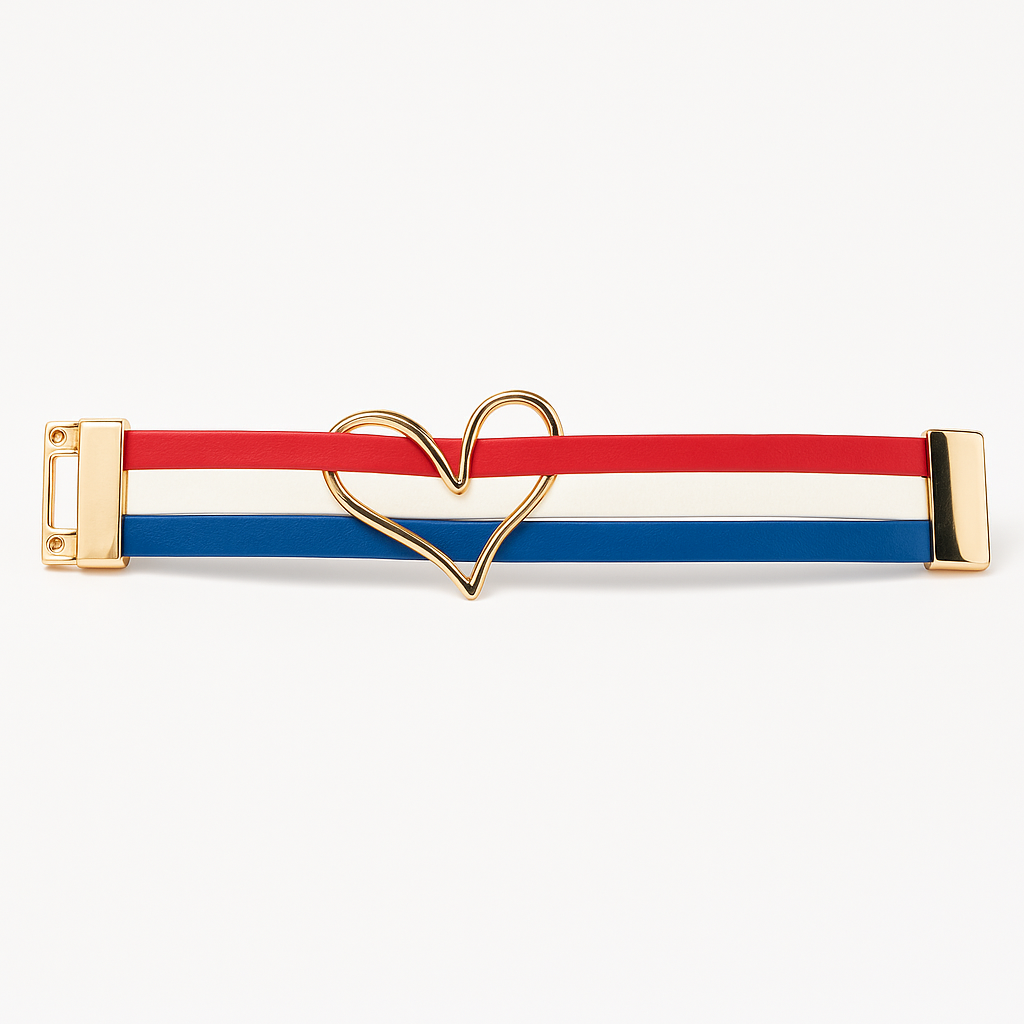 Bracelet Tricolore Étincelant 🇫🇷✨