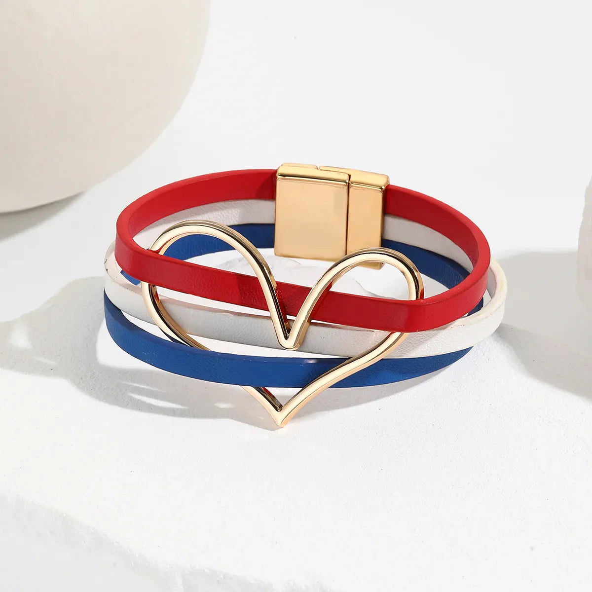 Bracelet Tricolore Étincelant 🇫🇷✨