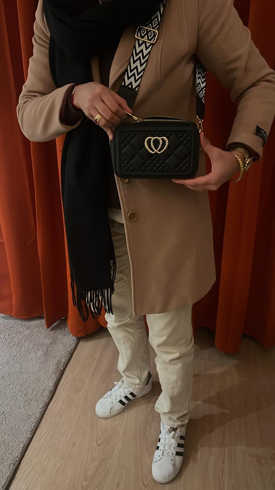 Sac à main Noir “Éclipse” – Chic urbain & élégance moderne